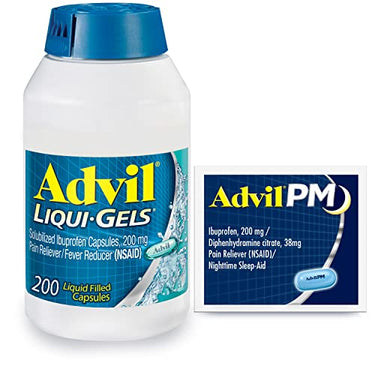 Advil Liqui-Gels: Fast-Acting Pain Relief for Headache, Backache, Menstrual Cramps, and Joint Pain