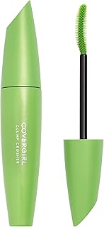 COVERGIRL Clump Crusher Mascara, 20X More Volume, Double Sided Brush, Long-Lasting Wear - 800 Very Black (Pack of 1)