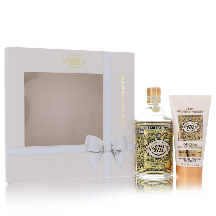 4711 Jasmine Floral Collection Gift Set – Unisex 3.4 oz Cologne Spray + 1.7 oz Shower Gel