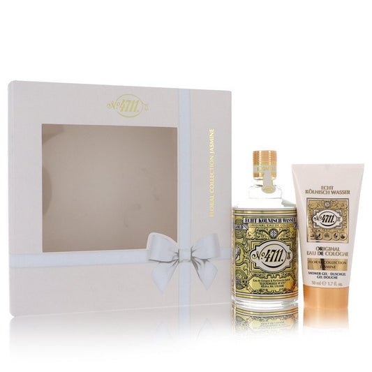 4711 Jasmine Floral Collection Gift Set – Unisex 3.4 oz Cologne Spray + 1.7 oz Shower Gel