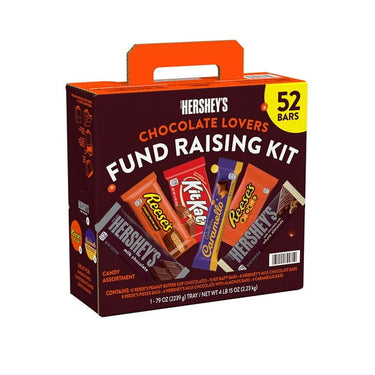 HERSHEY’S Chocolate Lovers Variety Pack – Full-Size Candy Bars, 52 Count | Hershey’s, Reese’s, Kit Kat & More