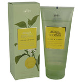 4711 Acqua Colonia Lemon & Ginger Shower Gel – 6.8 oz Unisex Body Wash (Fresh Citrus & Spicy Ginger)