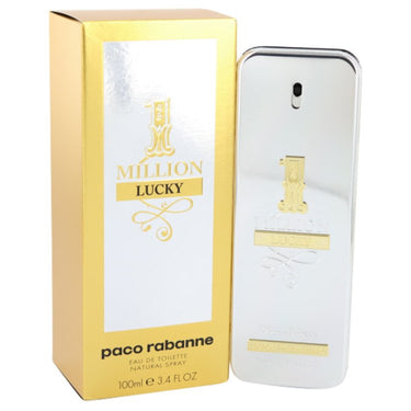 1 Million Lucky by Paco Rabanne Eau De Toilette Spray for Men
