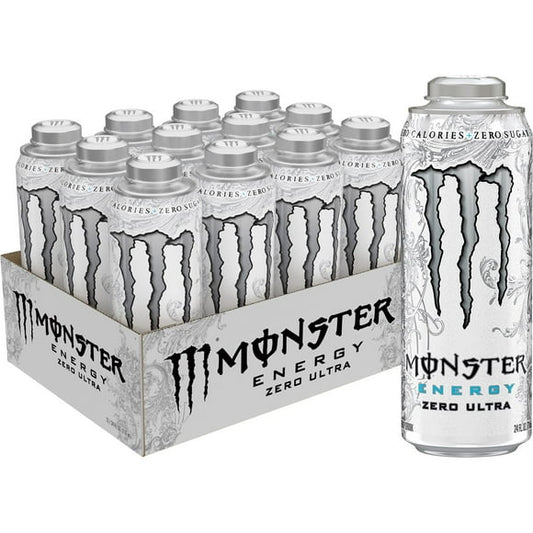 Monster Energy Mega Can Zero Ultra 24 fl. oz., 12 pk.