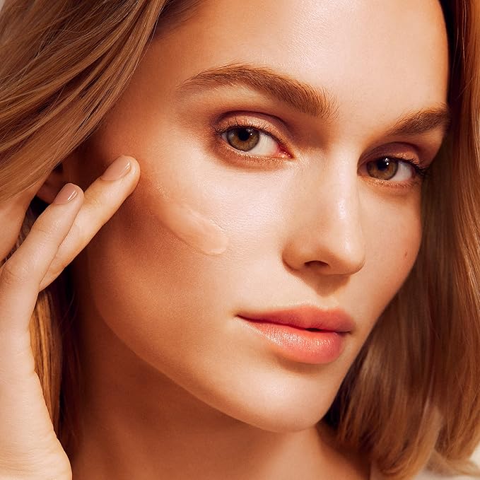 Close-up of a woman's face with soft lighting