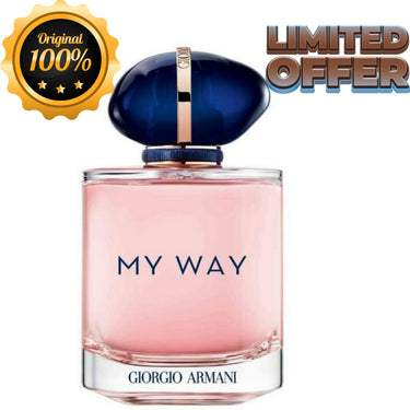 Armani Beauty - My Way - Eau de Parfum -3 oz Women's Perfume - Floral Woody Fragrance - Bergamot, Orange Blossom, Tuberose, Jasmine, Cedarwood, Vanilla and White Musk Notes