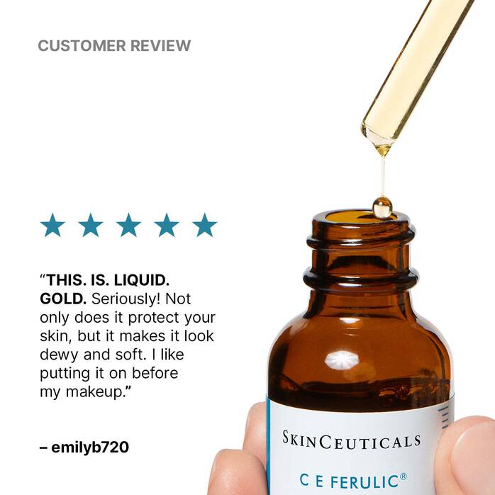 🏷️ SkinCeuticals C E Ferulic® Vitamin C Serum – Advanced Antioxidant Anti-Aging Formula | 15% Pure Vitamin C + E + Ferulic Acid | 30ml