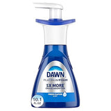 Dawn Ultra Platinum Dishwashing Foam – Fresh Rapids Scent, 10.1 fl oz, Fast-Acting Grease Cleaning Dish Soap Foam (Packaging May Vary)