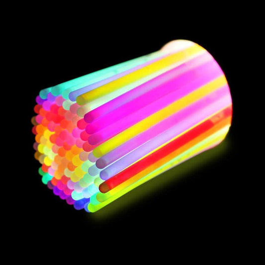 JOYIN 144-Piece Glowsticks Party Favor Set – Glow Bracelets & Necklaces, Multi-Color, Perfect for Halloween, Christmas & Football