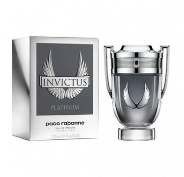 Invictus Platinum by Paco Rabanne – 3.4 oz / 100 ml Eau de Parfum Spray for Men | Fresh Woody Aromatic