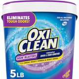 OxiClean Odor Blasters Versatile Odor & Stain Remover Powder – 5 lb | Oxygen-Powered Laundry Booster