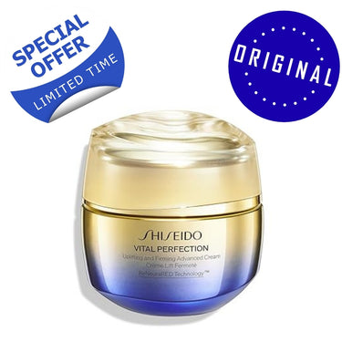 Shiseido Vital Perfection Uplifting & Firming Cream 1.7 oz – Lifting, Brightening & Anti‑Aging Moisturizer