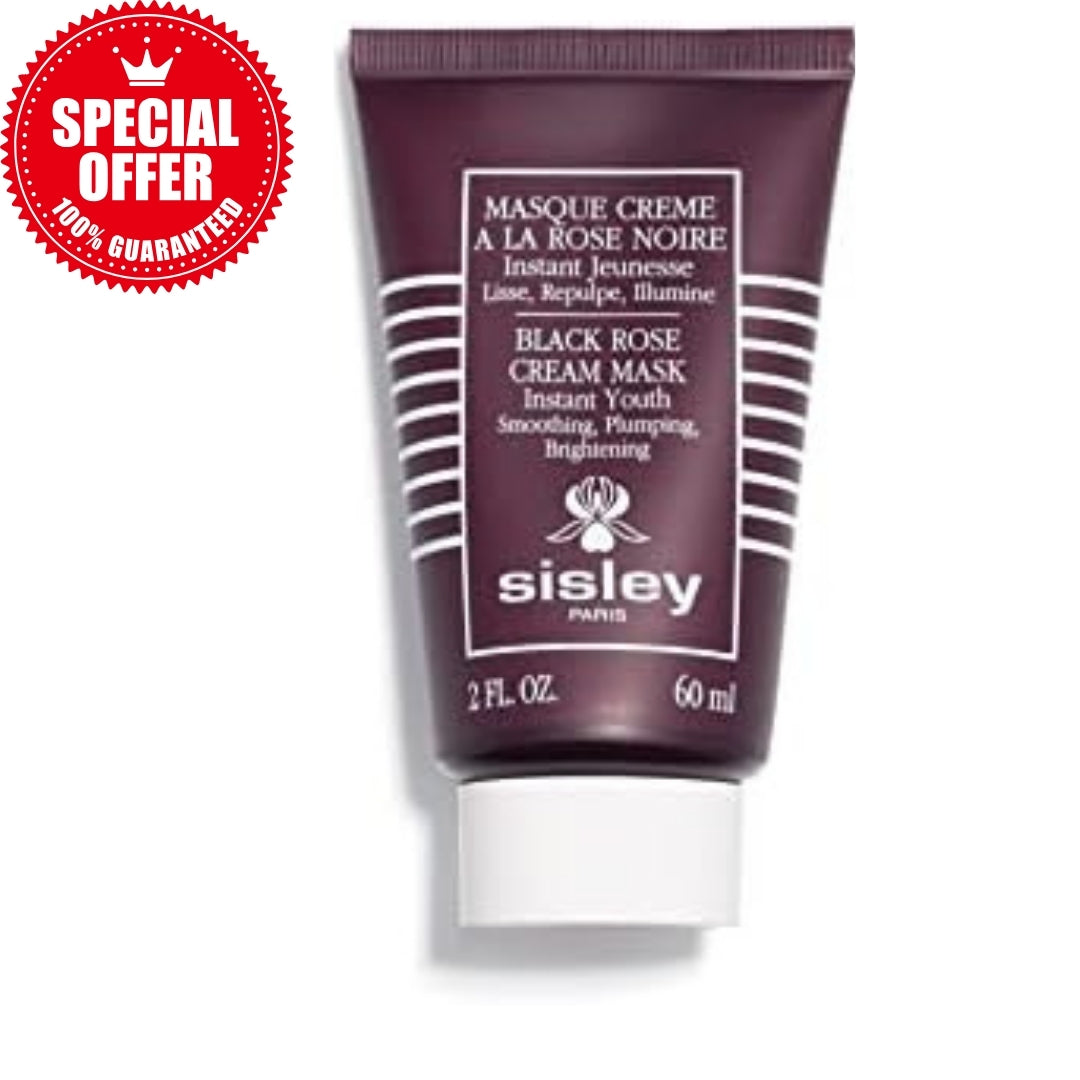 Sisley Paris Black Rose Cream Masque – Luxurious Anti-Aging Face Mask | 2 Fl. Oz