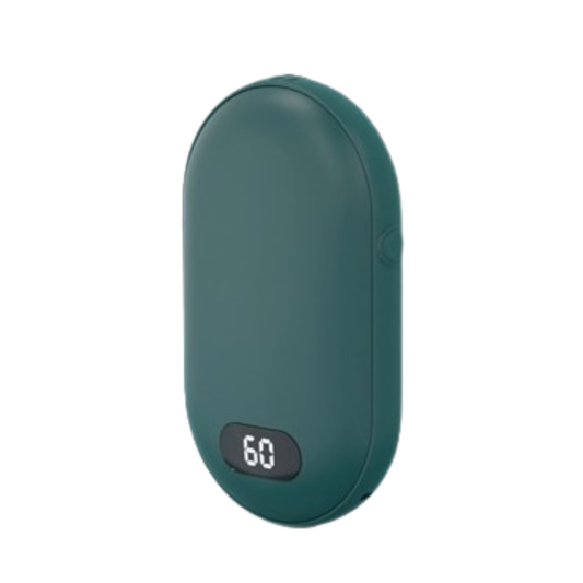 Rechargeable Pocket Hand Warmer – Double-Sided Heating with Two Temperature Settings
