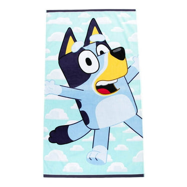 Licensed Character Kids Beach Towel 36″ × 64″ – 100% Cotton Oversized Towel Featuring Spiderman, Hello Kitty, Bluey & Stitch