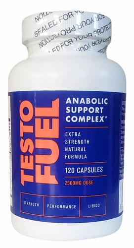 TestoFuel 120‑Capsule Testosterone Booster – D‑Aspartic Acid, Zinc, Magnesium & Vitamin D for Energy, Strength & Stamina Support