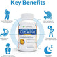 Gut Alive Restore Gut Lining – Zinc Carnosine Capsules for Leaky Gut, IBS, Heartburn, Acid Reflux & Bloating (60 Caps)