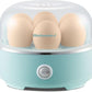 Elite Gourmet Easy Egg Cooker (EGC115M) – 7‑Egg Electric Cooker in Retro Mint with Auto Shut‑Off & Measuring Cup