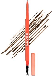 Makup Beauty Skinny Brow - Ultra Thin Eyebrow Pencil, Waterproof, Precise Micro Brow Pencil creates Hair-like Strokes for Full, Natural Brows Light Brown (Warm Taupe)