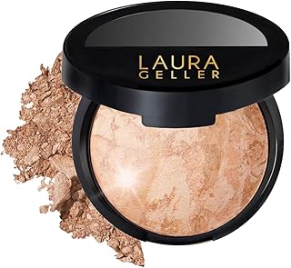 LAURA GELLER NEW YORK Baked Balance-N-Glow Illuminating Foundation - Fair - Buildable Sheer to Light Coverage - Satin Finish