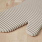 KitchenAid Ribbed Soft Silicone Oven Mitt Set – 7"x13" Heat-Resistant Kitchen Gloves, Non-Slip Grip, Milkshake Color, 2 Pack