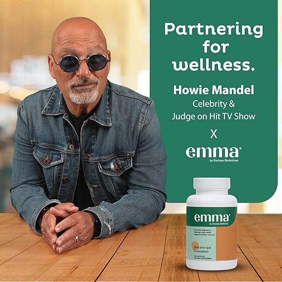 Emma Gut Health – 3 Pack (120 Capsules) | Gas & Bloating Relief • Constipation Support • Leaky Gut Repair