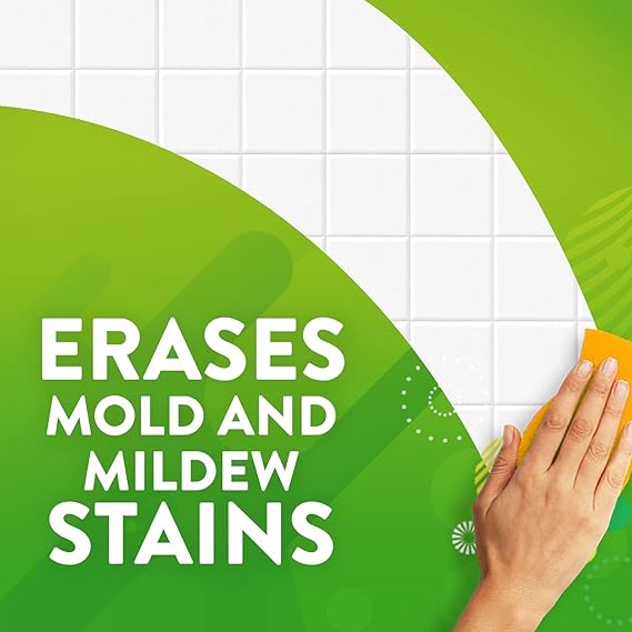 Scrubbing Bubbles Foaming Bleach Bathroom & Shower Cleaner – Mold & Mildew Stain Remover Disinfectant Spray, 32oz