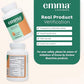 Emma Gut Health – 3 Pack (120 Capsules) | Gas & Bloating Relief • Constipation Support • Leaky Gut Repair