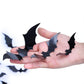 DIYASY 120-Piece 3D Bat Wall Stickers – Waterproof PVC Bat Decals (4 Sizes) for Indoor & Outdoor Halloween Decor