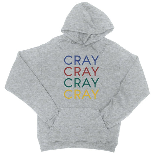 365 Printing Cray Womens Hooded Sweatshirt Funny Saying Winter Pullover Gift.