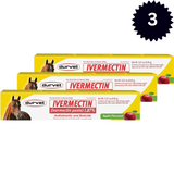 Ivermectin Paste Dewormer — 6.08 g @ 1.87% — Apple Flavor — 3 Count