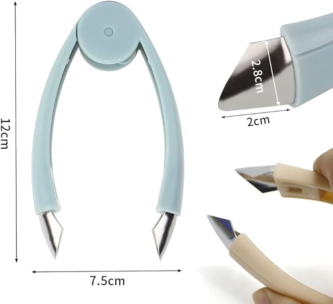 Multifunctional Pineapple Corer & Cutter + Stem Remover (2-Pack) – 2024 Premium Stainless Steel Slicer Peeler for Pineapple, Apple, Strawberry