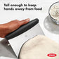 OXO Good Grips Stainless Steel Bench Scraper & Chopper – Dough Cutter for Baking