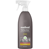 Method Heavy Duty Degreaser – Lemongrass Scent, 28 oz Spray | Tough on Grease, Plant-Based Cleaner