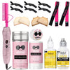 Professional Electric Comb Hot Press Comb Straightening Brush Hair Iron 2-In-1 Curling Iron Fast Heating Curler Styling Tools