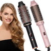 Valentine Gift Hair Curler Straightener Electric Hair Brushes Hot Comb Professional Curling Iron Heated Anti-Scald Thermal Brush