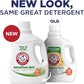 ARM & HAMMER Sensitive Skin Free & Clear Liquid Laundry Detergent – 105 fl oz (105 Loads)