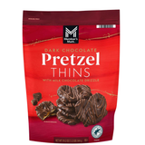 Member's Mark Dark Chocolate Pretzel Thins 19.2 oz – Sweet & Salty Gourmet Chocolate Covered Pretzel Snacks