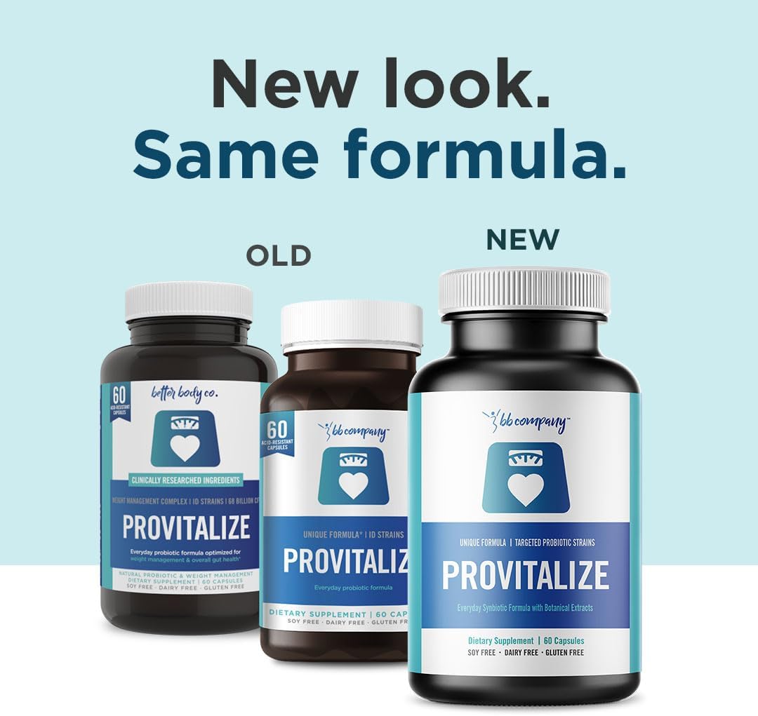 Provitalize Menopause Probiotic Supplement | Turmeric, Moringa & Bioperine