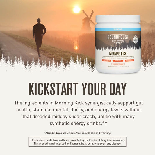 Morning Kick by Chuck Norris – Greens Superfood Powder with Ashwagandha | 30 Servings